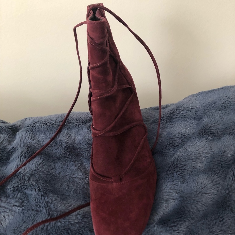 Maroon Booties - image 1